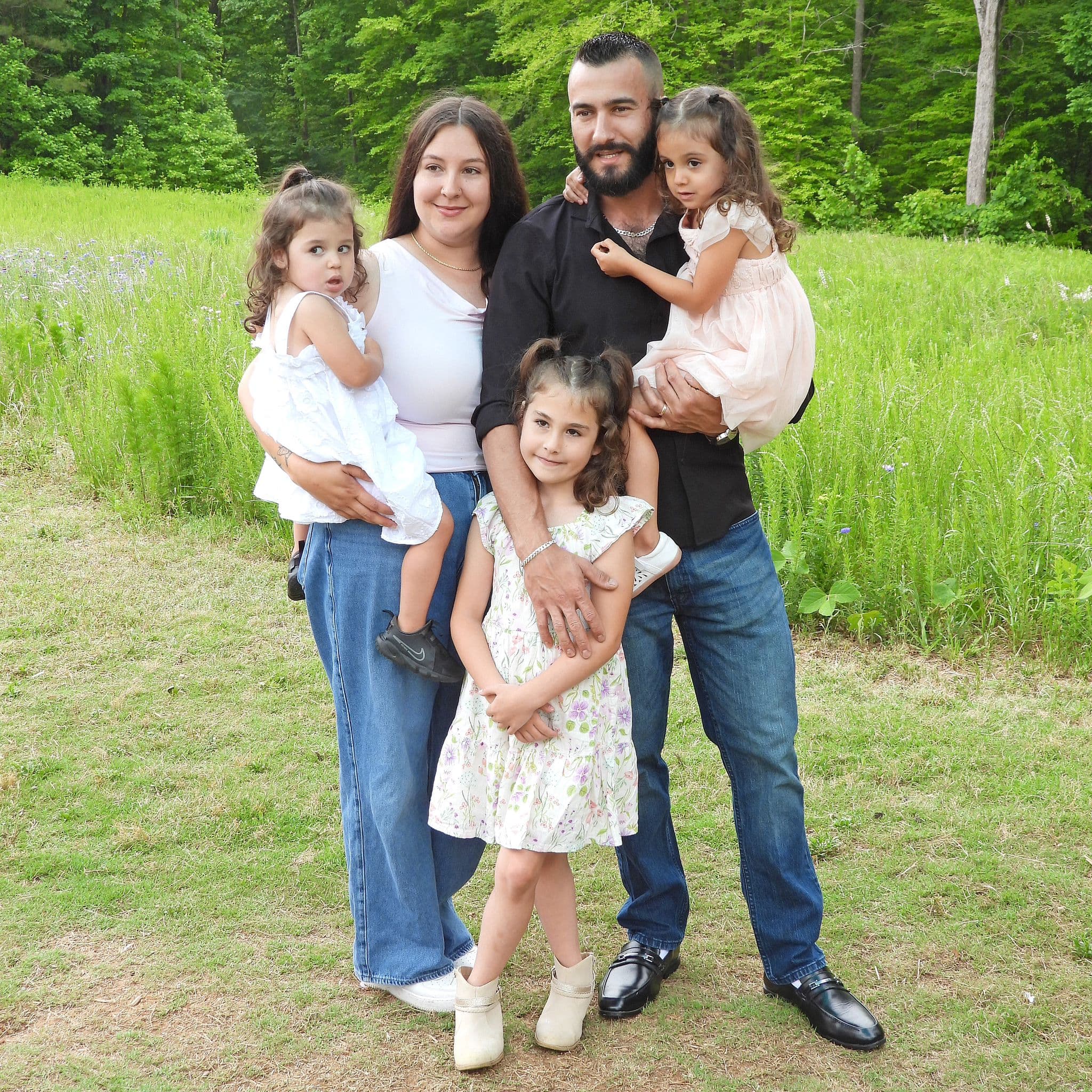Ryan Awar - Owner of Awar Electric with his family