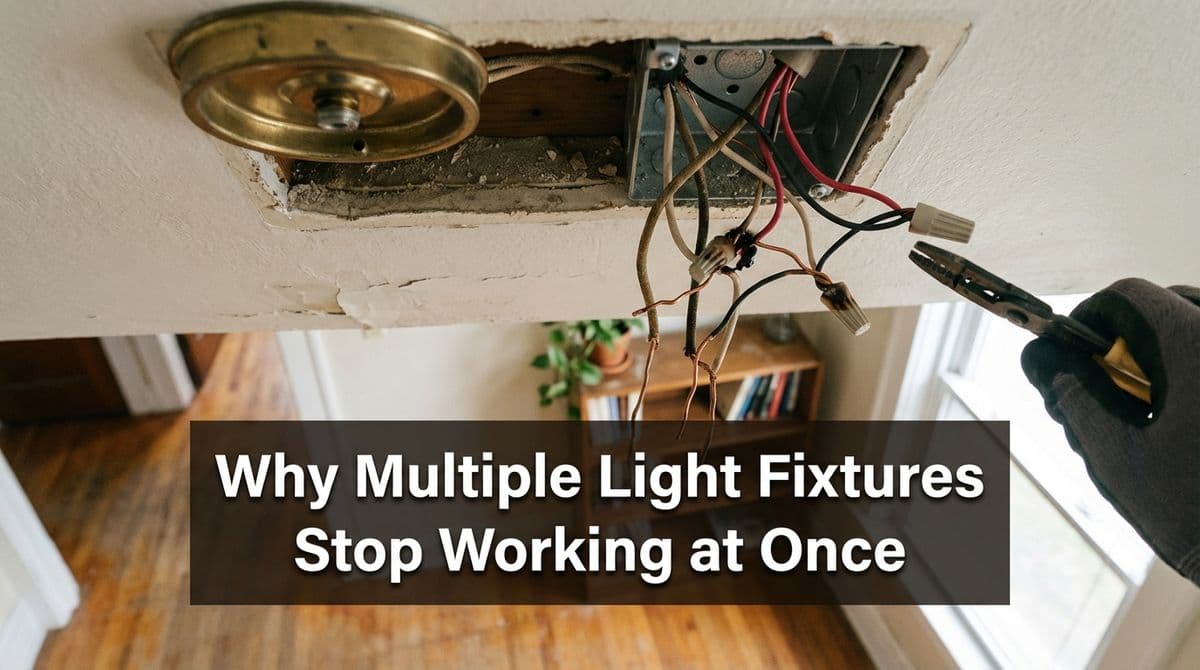 Why Multiple Light Fixtures Stop Working at Once image