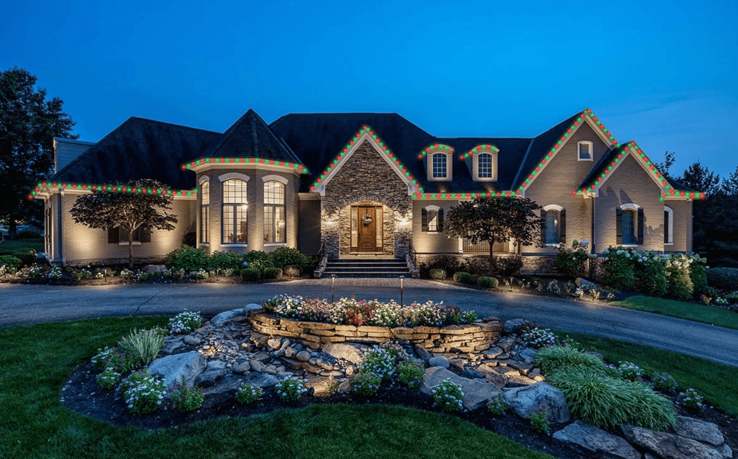 Holiday Outdoor Lighting Installs Are Booking Up Fast image