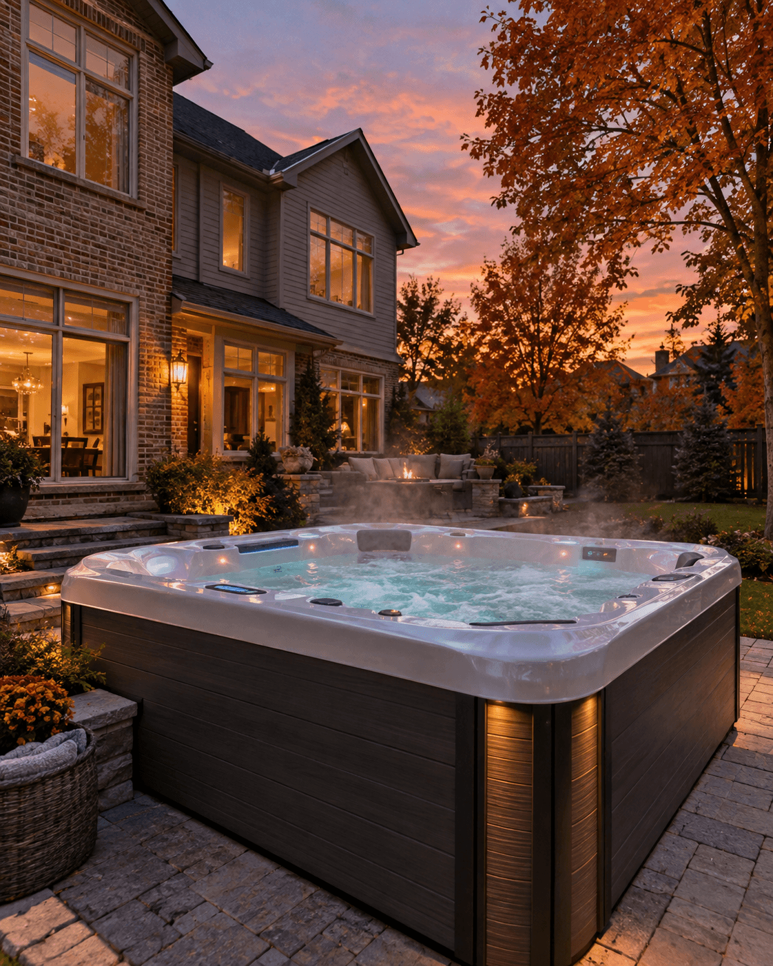 Hot Tub Electrical Hookups and Outdoor Lighting Done Right image
