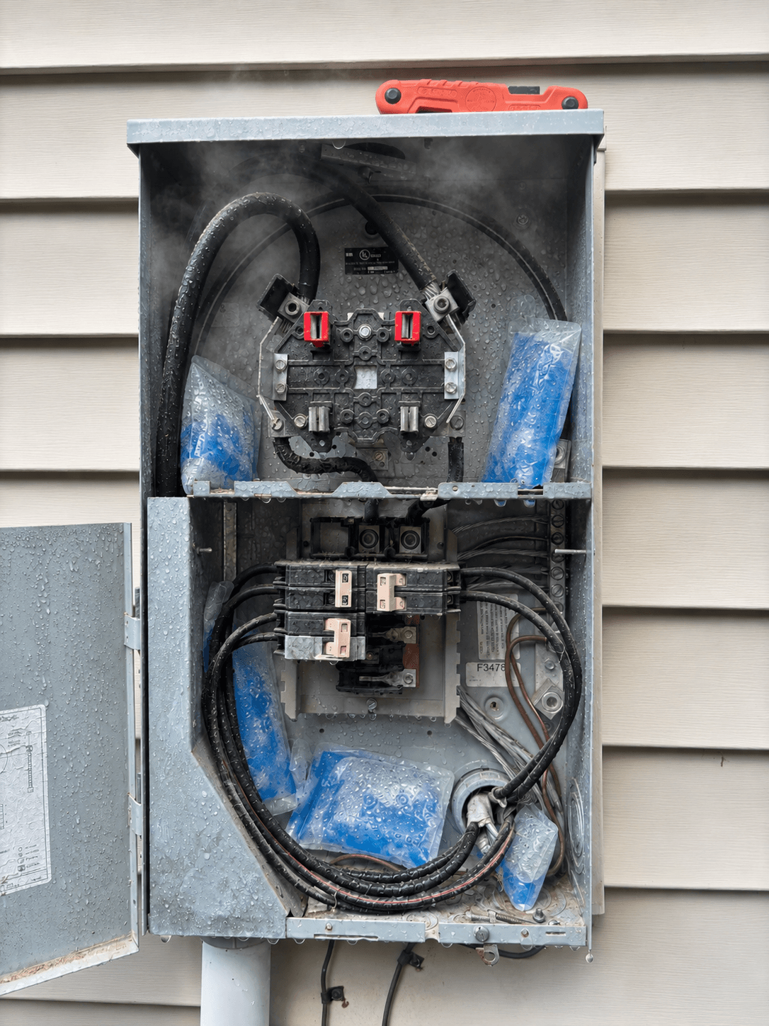 Ice Packs in an Electrical Panel - Here's Why That's Dangerous image